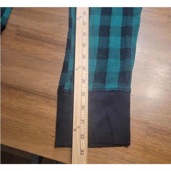 Victoria’s Secret Santa Thermal Long Jane One-Piece Pajamas Green Plaid L NWT - Picture 11 of 11